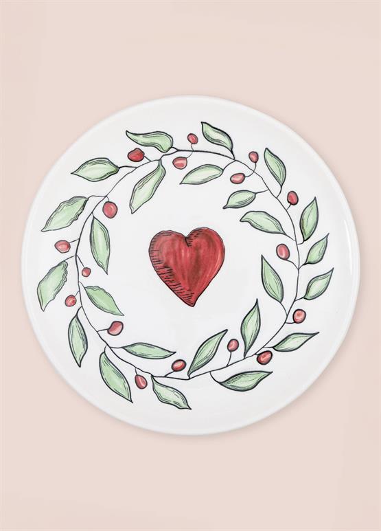 The Mia Luv Servis Tabağı 6lı Set 26 cm