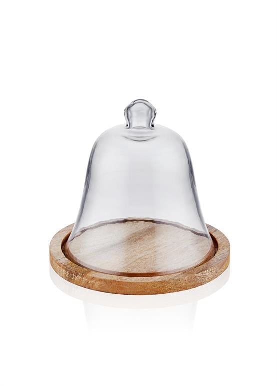 The Mia Madera Kek Saklama Fanusu 20x21x21 cm