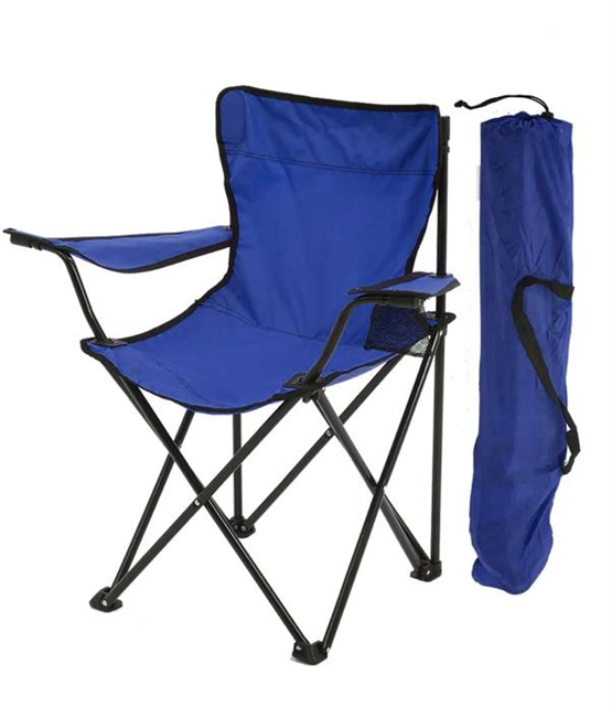Mandella Rejisör Kamp Sandalyesi Piknik, Plaj, Balıkçı,Bahçe,Balkon Sandalyesi Mavi (2 Adet)