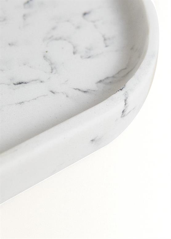 The Mia Marble Makyaj Aynası 18x10x25 cm