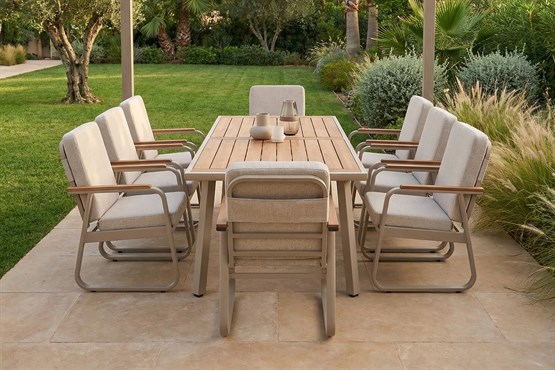 Erinöz Milano Masa Bella Sandalye Takımı - Kum Rengi