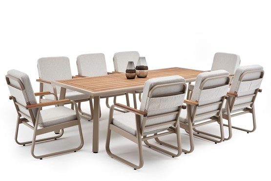 Erinöz Milano Masa Bella Sandalye Takımı - Kum Rengi