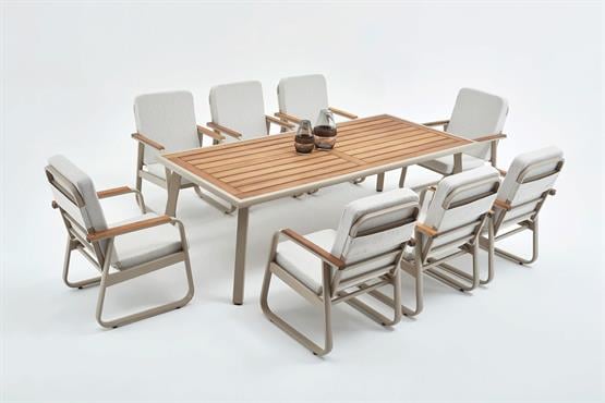 Erinöz Milano Masa Bella Sandalye Takımı - Kum Rengi