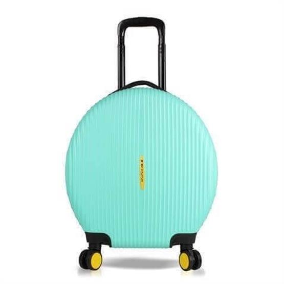 Bubble Abs Yuvarlak Valiz Mint Yeşili