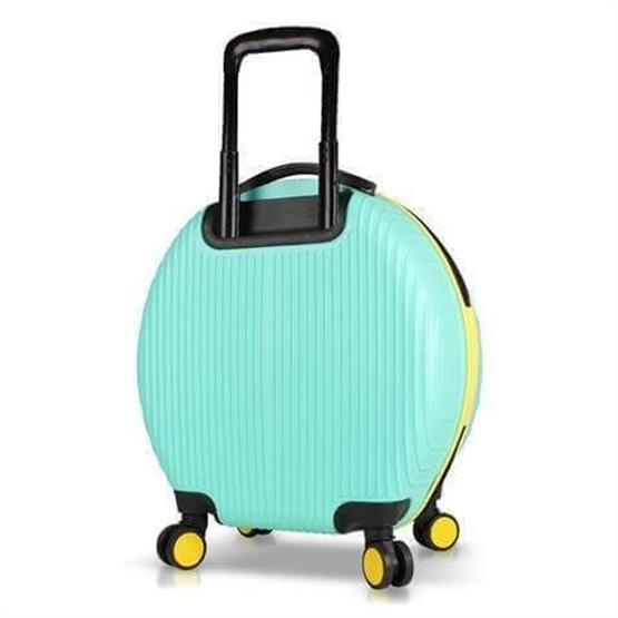 Bubble Abs Yuvarlak Valiz Mint Yeşili