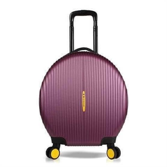 Bubble Abs Yuvarlak Valiz Mürdüm