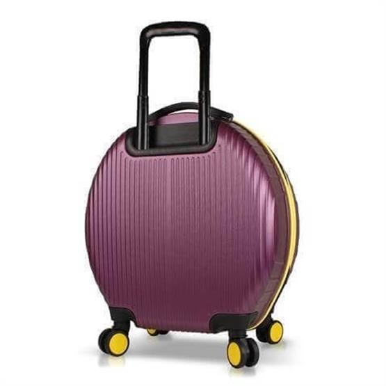 Bubble Abs Yuvarlak Valiz Mürdüm