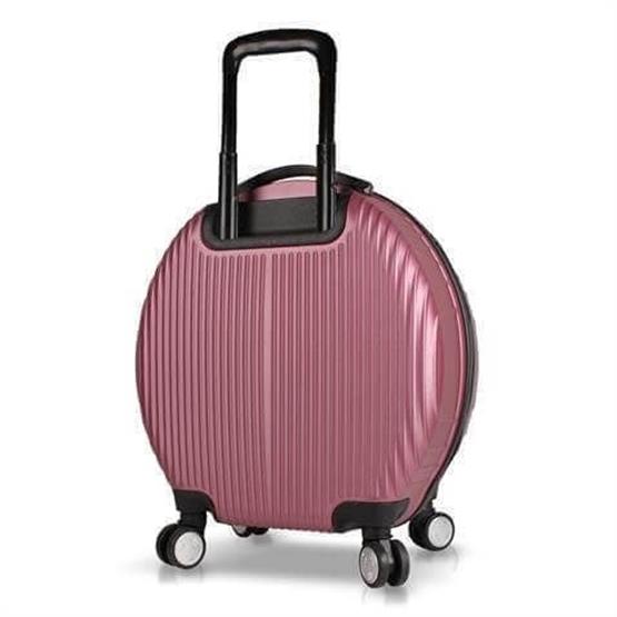 Bubble Abs Yuvarlak Valiz Rose Gold