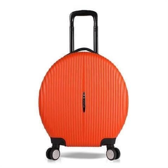 Bubble Abs Yuvarlak Valiz Turuncu
