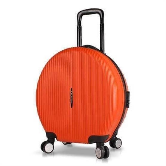 Bubble Abs Yuvarlak Valiz Turuncu