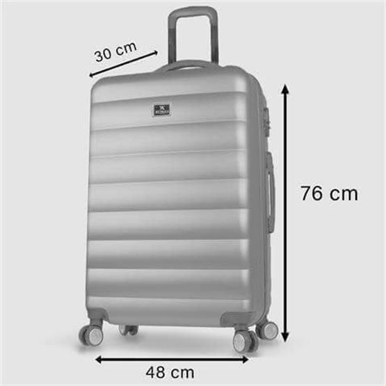 Colors Abs Büyük Boy Antrasit Valiz