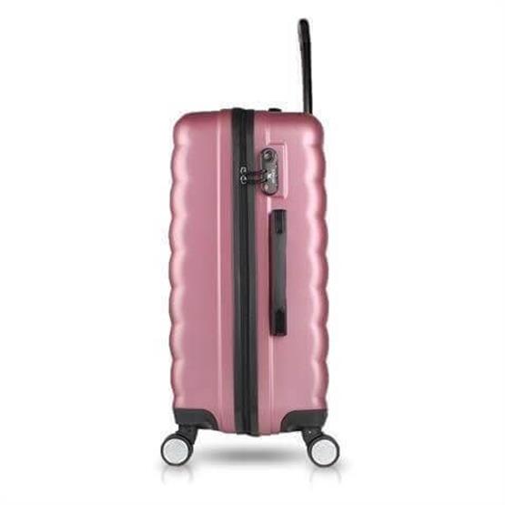 Colors Abs Kabin ve Orta Boy Rose Gold  2li Valiz Seti