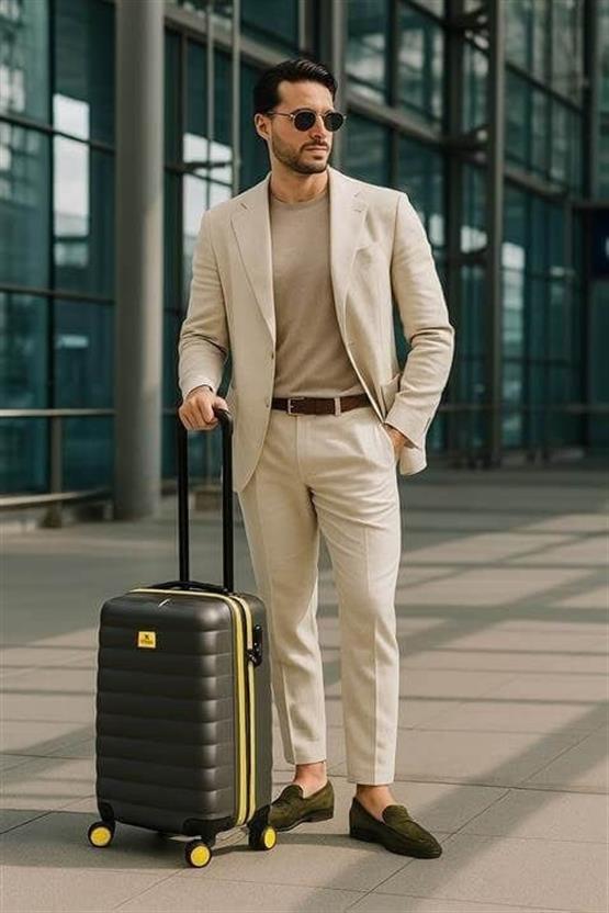 Colors Abs Küçük Kabin Boy Antrasit Valiz