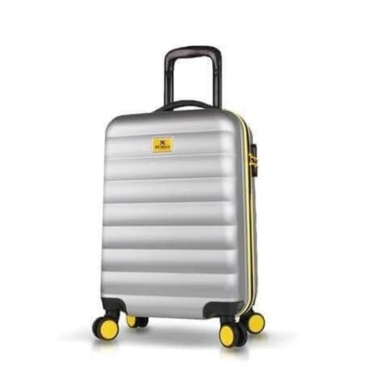 Colors Abs Küçük Kabin Boy Gri Valiz