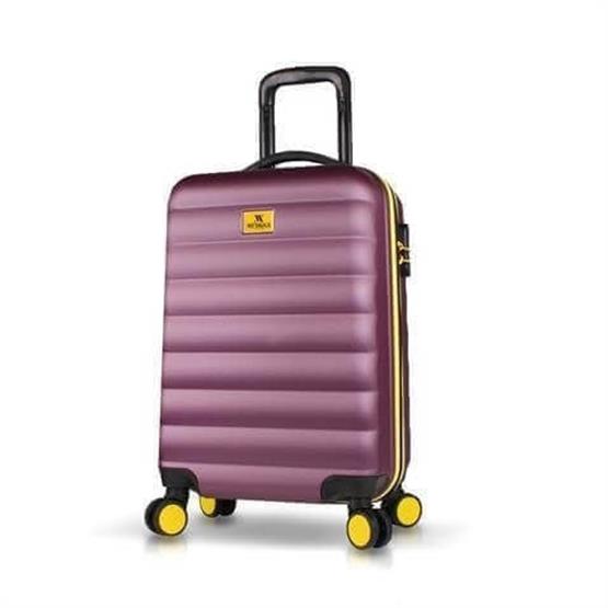 Colors Abs Küçük Kabin Boy Mürdüm Valiz