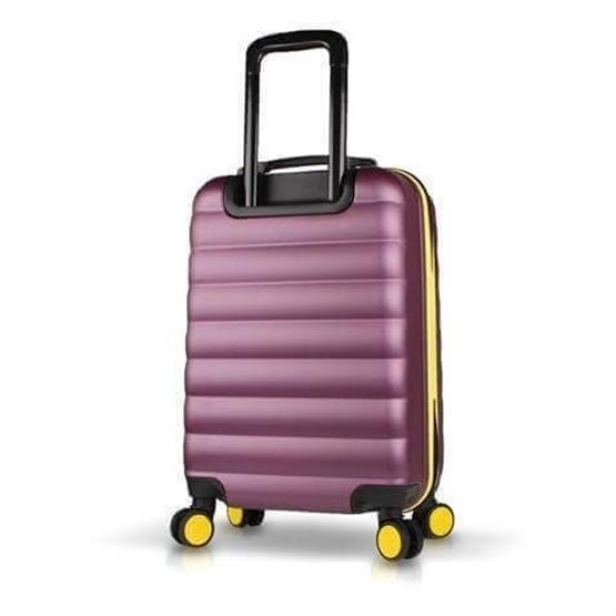 Colors Abs Küçük Kabin Boy Mürdüm Valiz