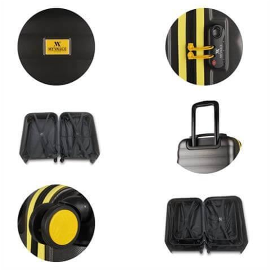 Colors Abs Orta Boy Antrasit Valiz