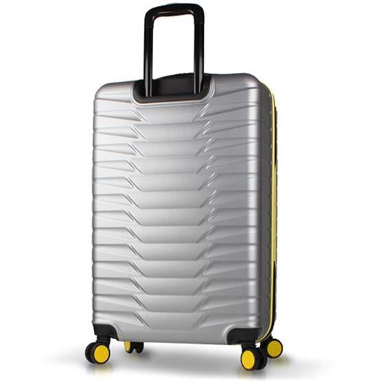 My Valice Croc Abs Büyük Boy Gri Valiz