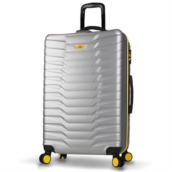 My Valice Croc Abs Büyük Boy Gri Valiz