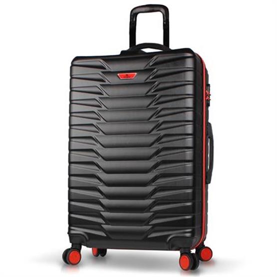 My Valice Croc Abs Büyük Boy Siyah Valiz