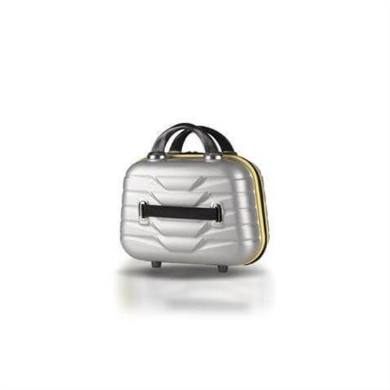 Croc Abs Makyaj Çantası & El Valizi Gri