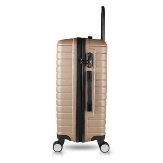 My Valice Croc Abs Makyaj Kabin ve Orta Boy Gold 3lü Valiz Seti