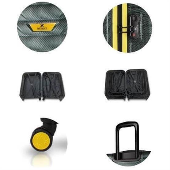 Croc Abs Orta Boy Haki Valiz