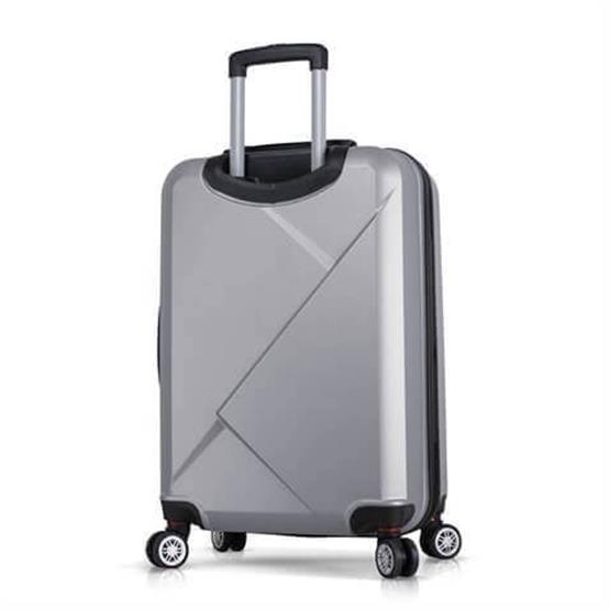Diamond Abs Büyük Boy Valiz Gri