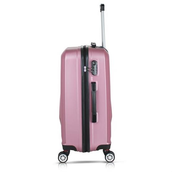 My Valice Diamond Abs Büyük Boy Valiz Rose Gold