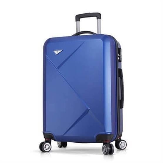 Diamond Abs Orta Boy Valiz Mavi