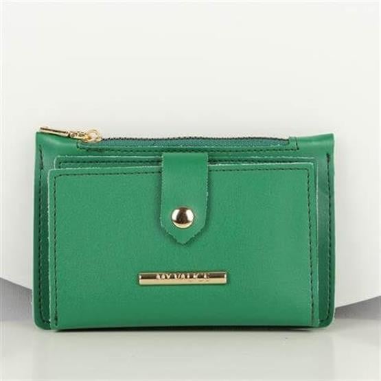 My Valice Kadın Deri Cüzdan ve Kartlık 1626 Yeşil