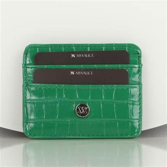 My Valice Kadın Deri Cüzdan ve Kartlık 1624 Yeşil