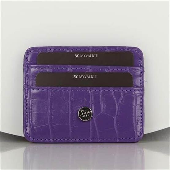 My Valice Kadın Deri Cüzdan ve Kartlık 1624 Mor