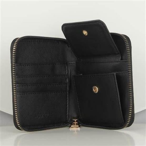 My Valice Kadın Deri Cüzdan ve Kartlık 1623 Siyah