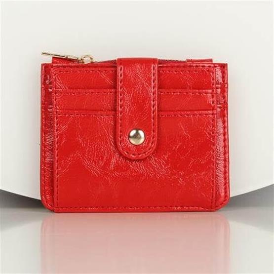 My Valice Kadın Deri Cüzdan ve Kartlık 1619 Kırmızı
