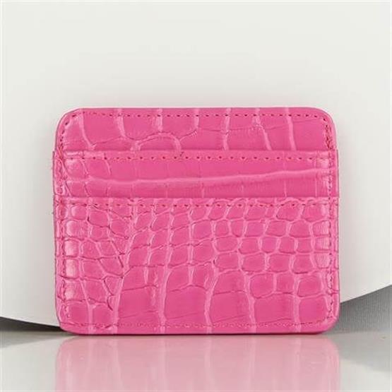 My Valice Kadın Deri Cüzdan ve Kartlık 1624 Pembe