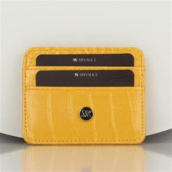 My Valice Kadın Deri Cüzdan ve Kartlık 1624 Sarı