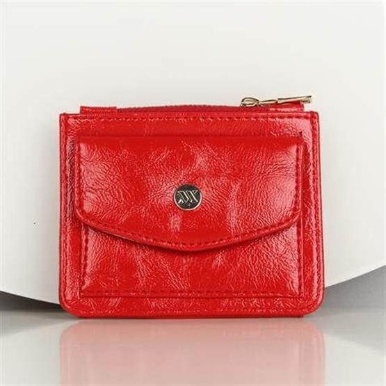 My Valice Kadın Deri Cüzdan ve Kartlık 1619 Kırmızı