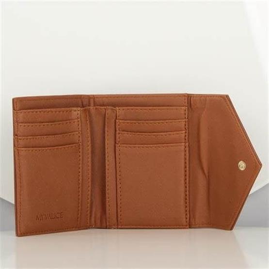 My Valice Kadın Deri Cüzdan ve Kartlık 1621 Taba
