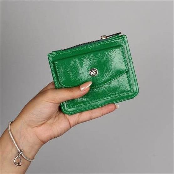 My Valice Kadın Deri Cüzdan ve Kartlık 1619 Yeşil