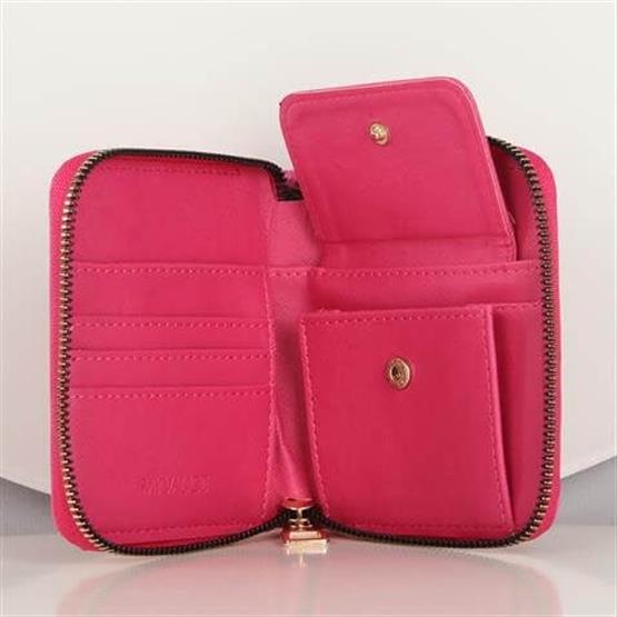 My Valice Kadın Deri Cüzdan ve Kartlık 1623 Pembe