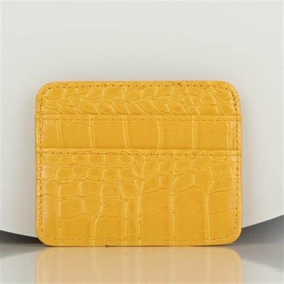My Valice Kadın Deri Cüzdan ve Kartlık 1624 Sarı