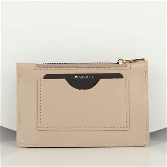 My Valice Kadın Deri Cüzdan ve Kartlık 1626 Bej