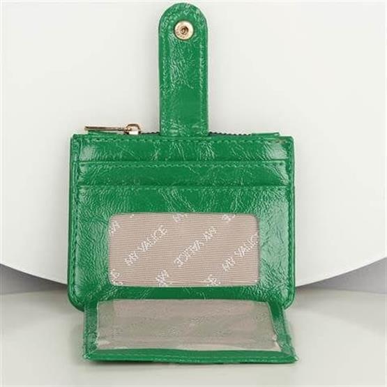 My Valice Kadın Deri Cüzdan ve Kartlık 1619 Yeşil