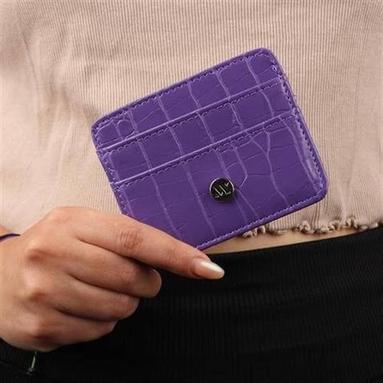 My Valice Kadın Deri Cüzdan ve Kartlık 1624 Mor