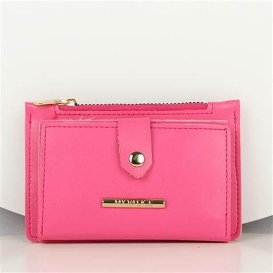 My Valice Kadın Deri Cüzdan ve Kartlık 1626 Pembe