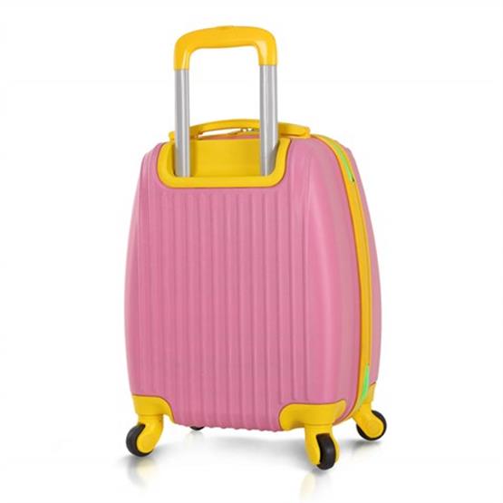 My Valice Kids Abs Çocuk Valizi Kaplumbağa Pembe