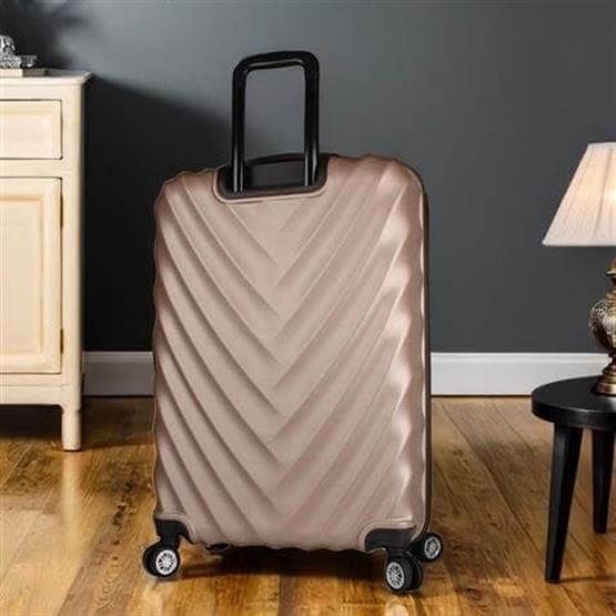 Lotus Abs Büyük Boy Valiz Gold