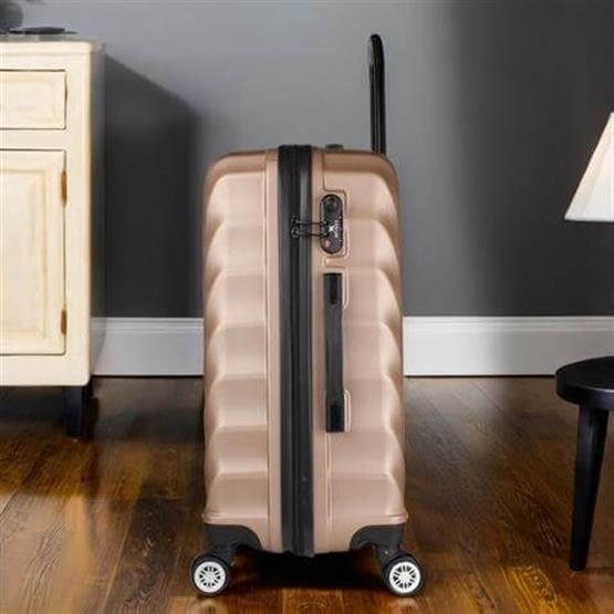 Lotus Abs Büyük Boy Valiz Gold