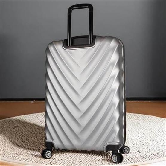 Lotus Abs Büyük Boy Valiz Gri